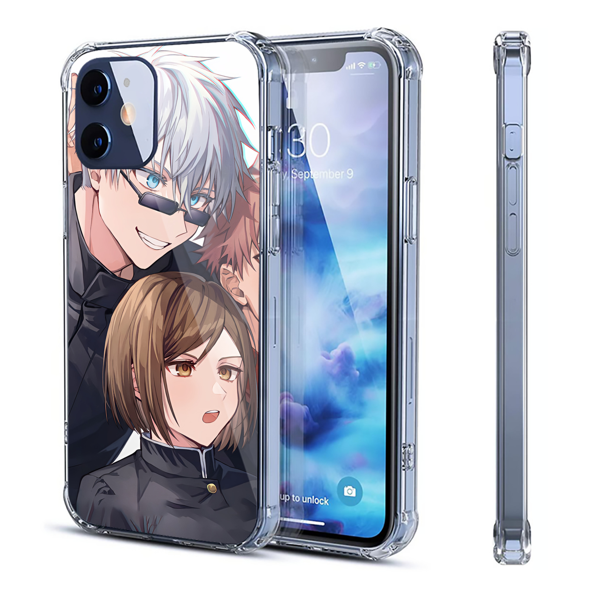 （画像用） SPY×FAMILY间谍家家酒 【iPhone 12シリーズ対応】透明スマホケース（クリアソフトケース）